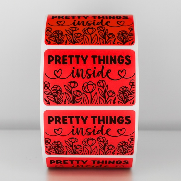 ✨ "Pretty Things Inside" Stickers | Small Business Packaging |  Labels STICKERS - Picture 5 of 11